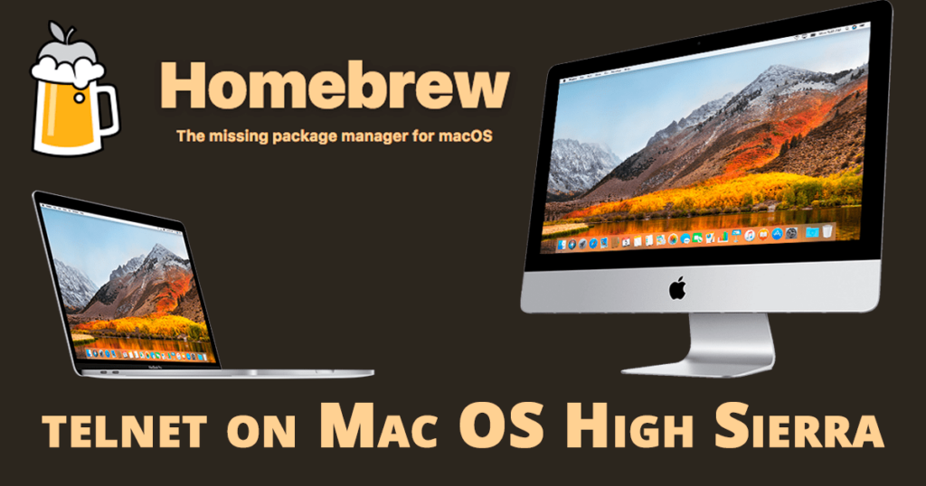 Telnet For Mac High Sierra