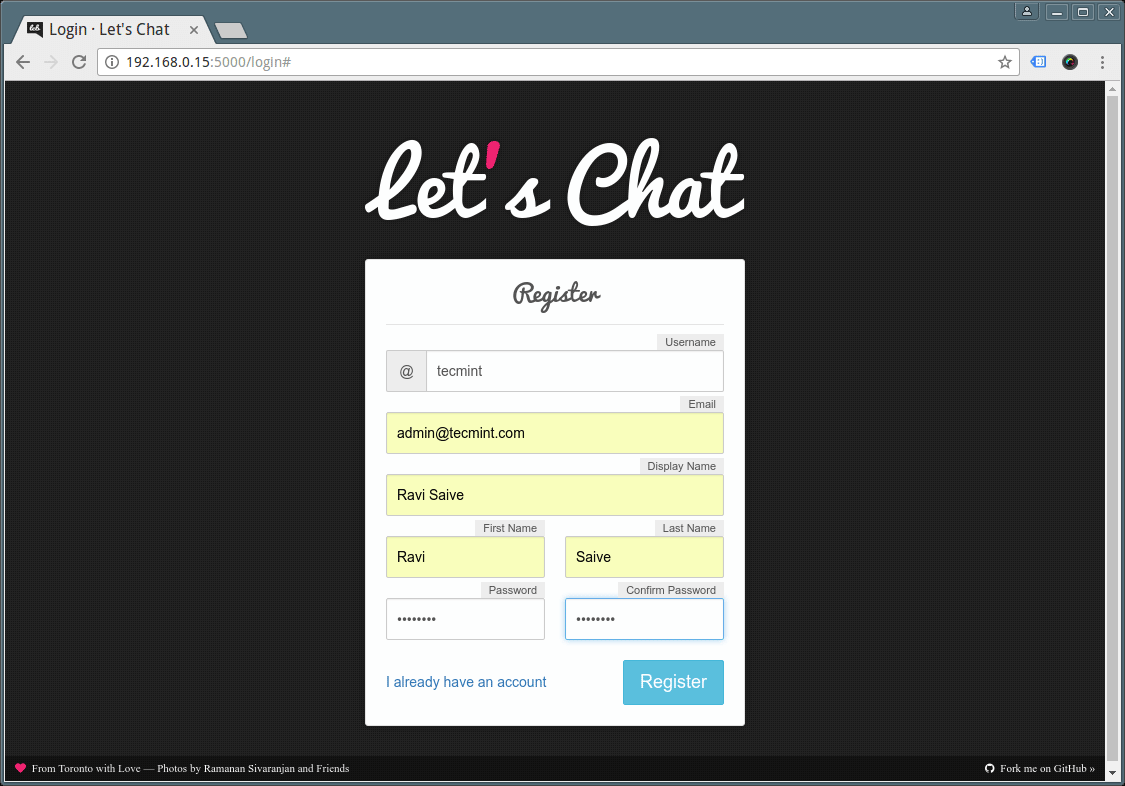 Как быстро установить Lets Chat на CentOS и Debian