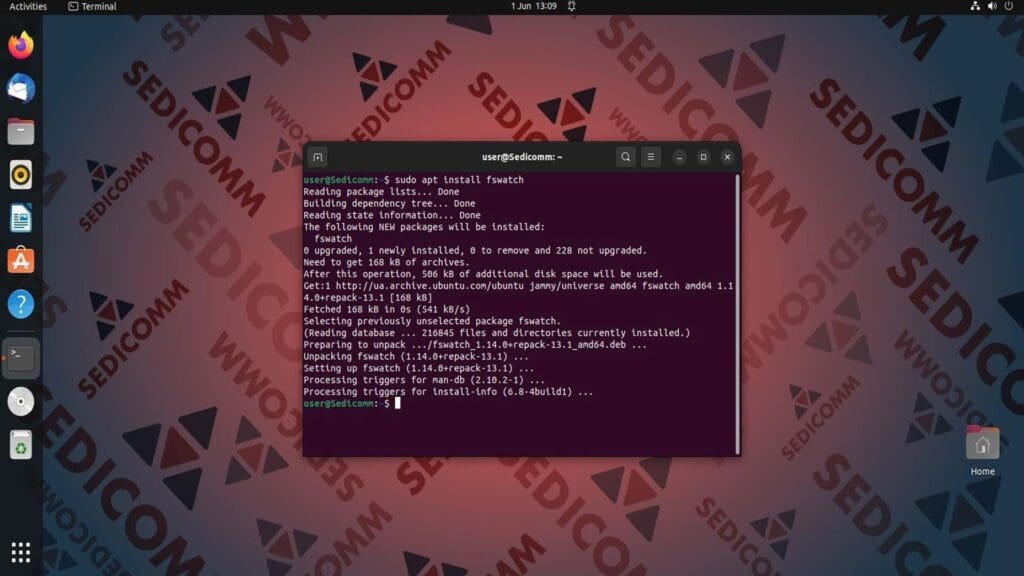 install