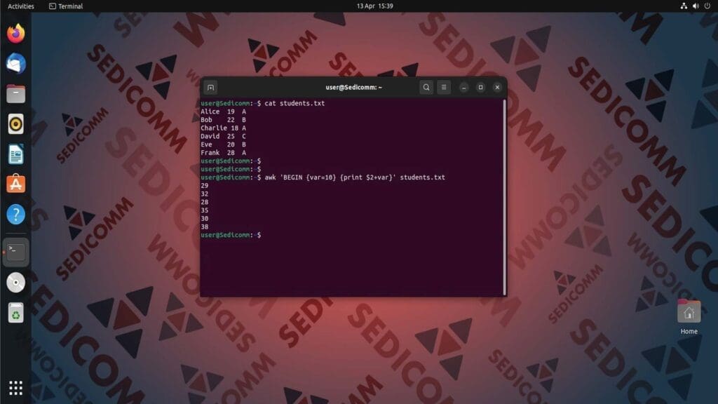 only-begin-block awk