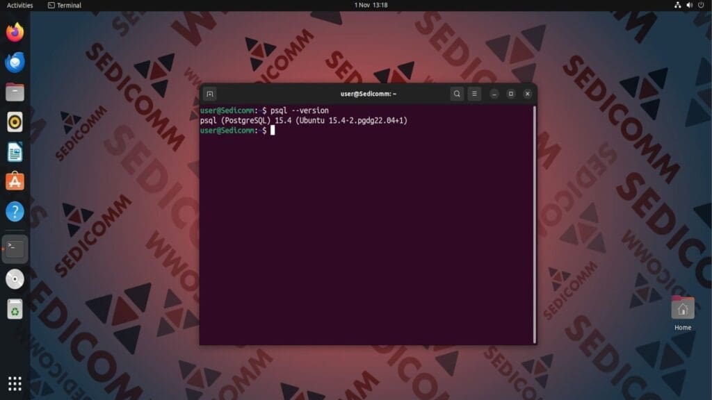 psql version