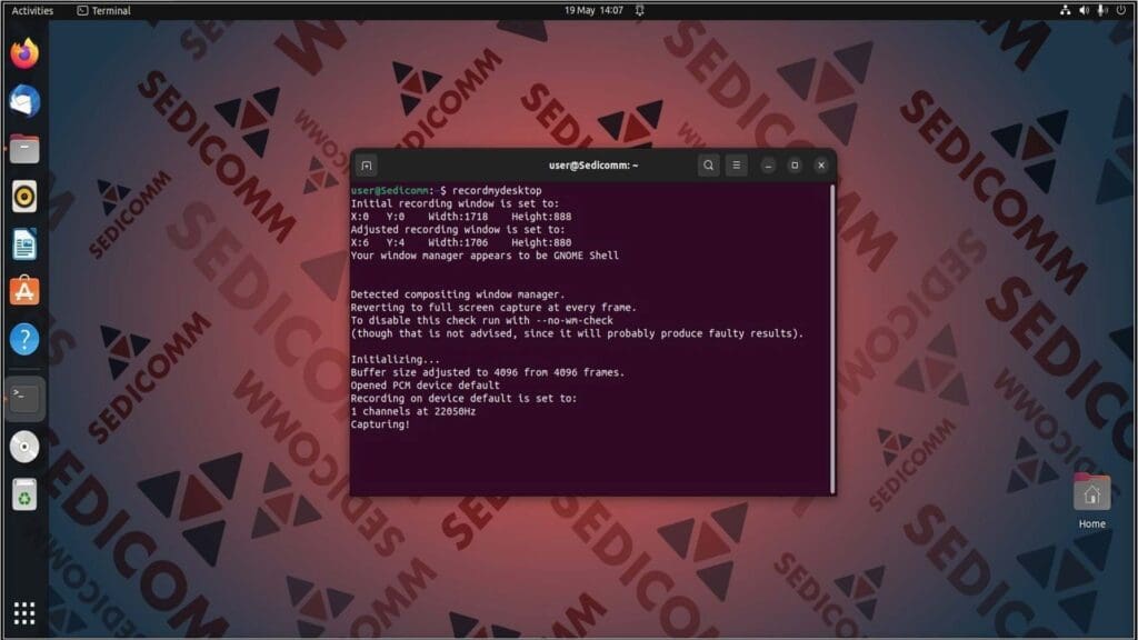 recordmydesktop