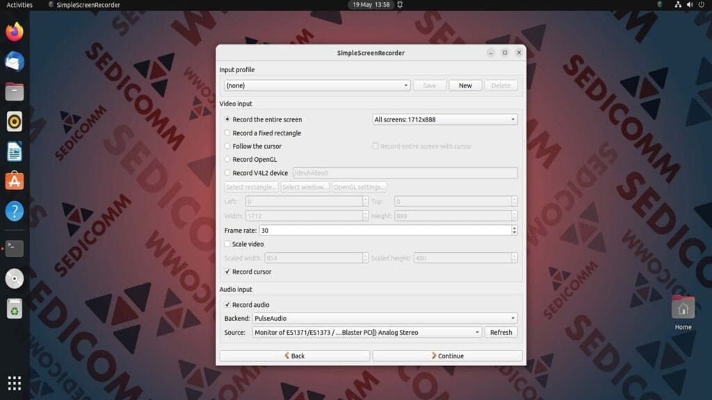 SimpleScreenRecorder