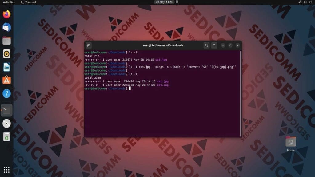 xargs convert