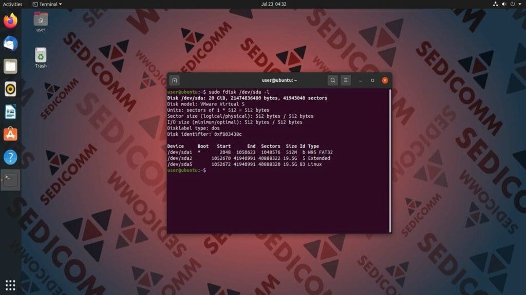 fdisk