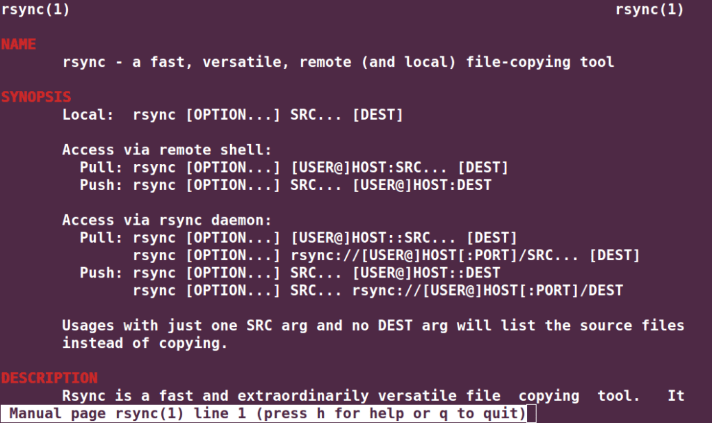 Rsync линукс. Rsync линукс