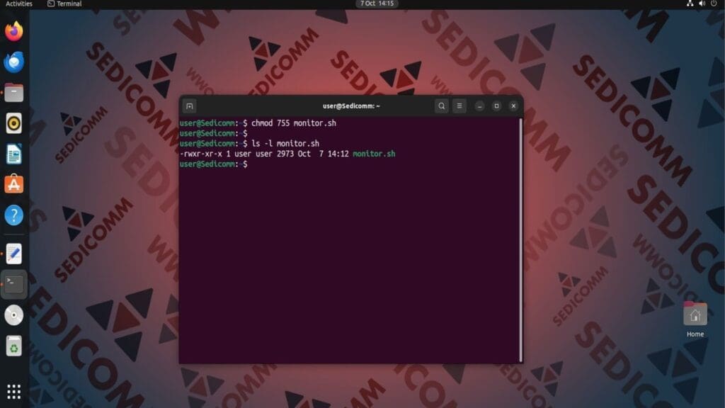 chmod