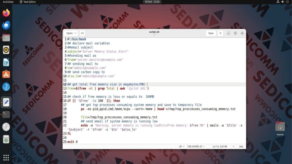 script