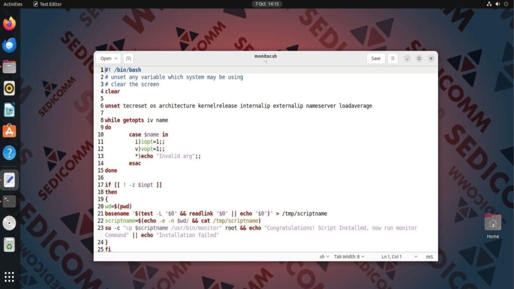 script