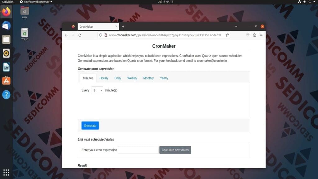 cronmaker