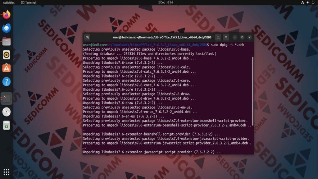 install packages