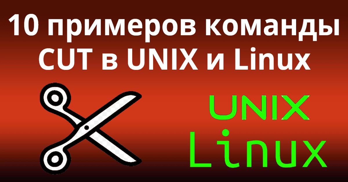 10 примеров команды CUT в UNIX и Linux