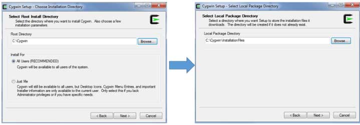 Select-Cygwin-Installation-Directory