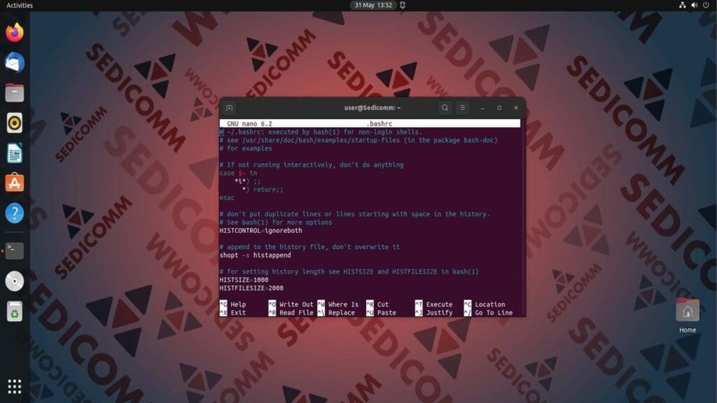 bashrc