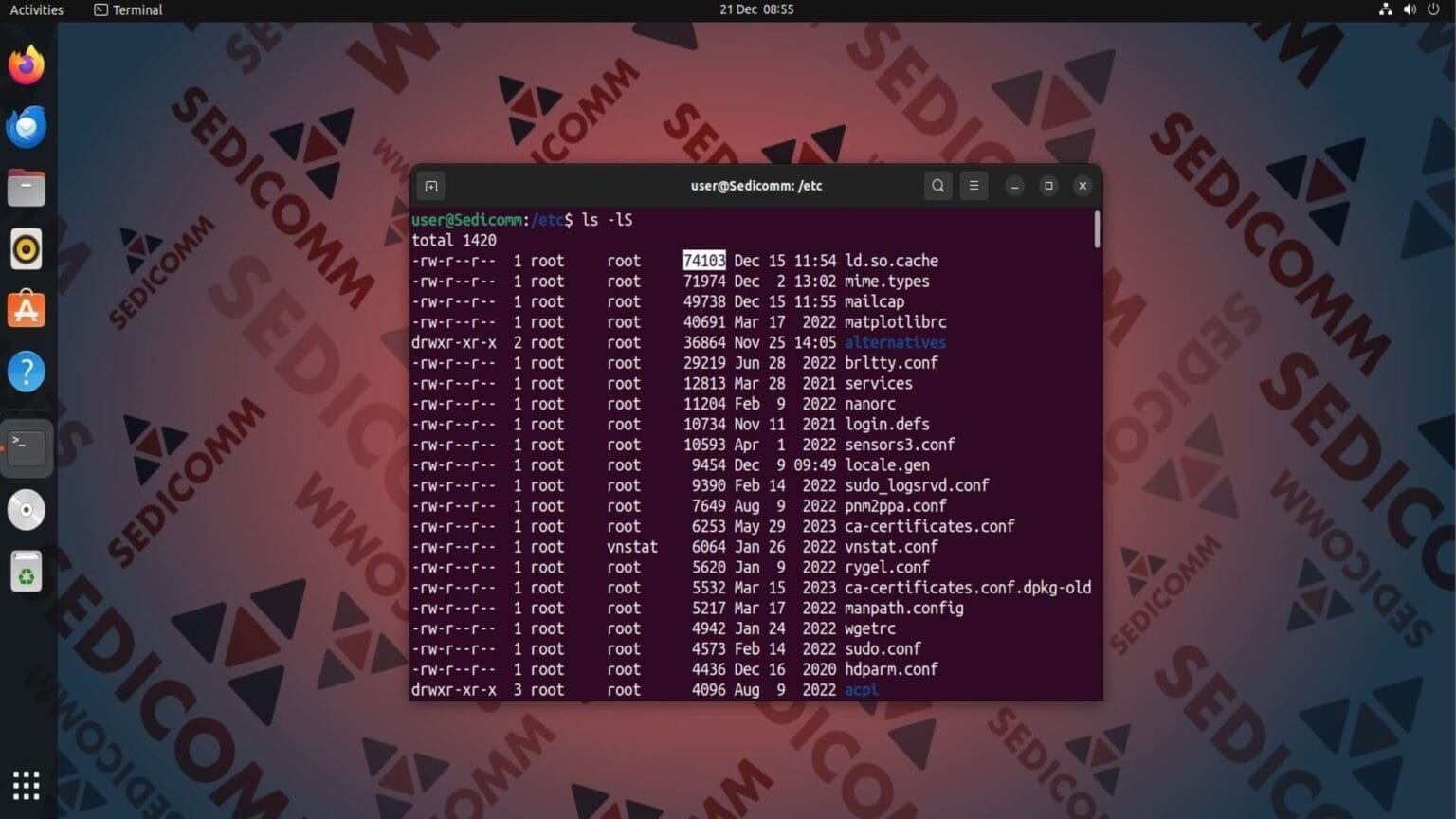 Ls Linux ls-linux