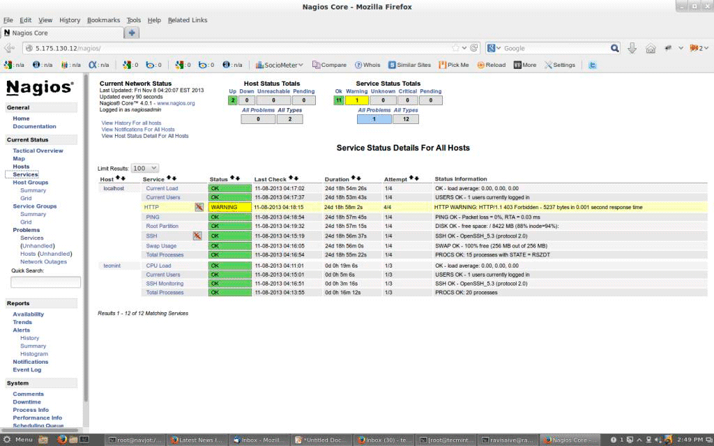 Как добавить Linux-хост на сервер мониторинга Nagios с помощью NRPE-плагина?