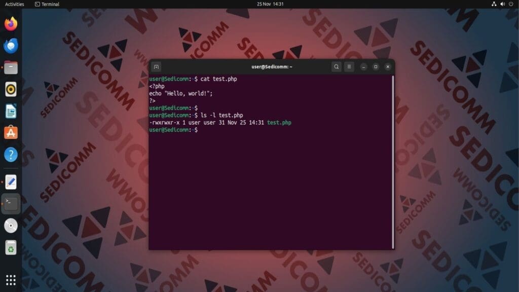 create script