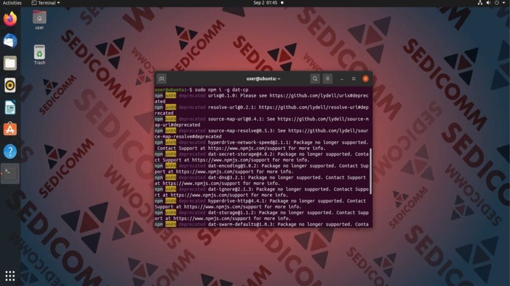 install npm