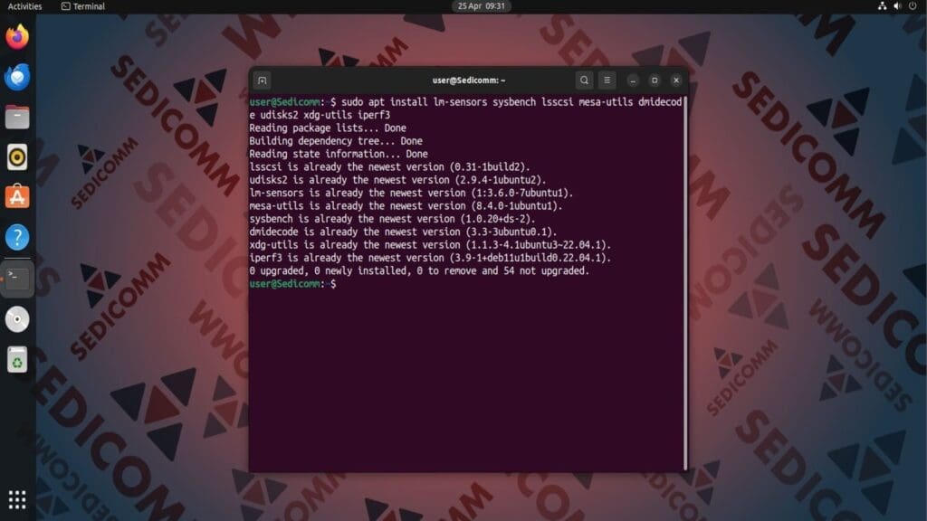 install dependencies 3
