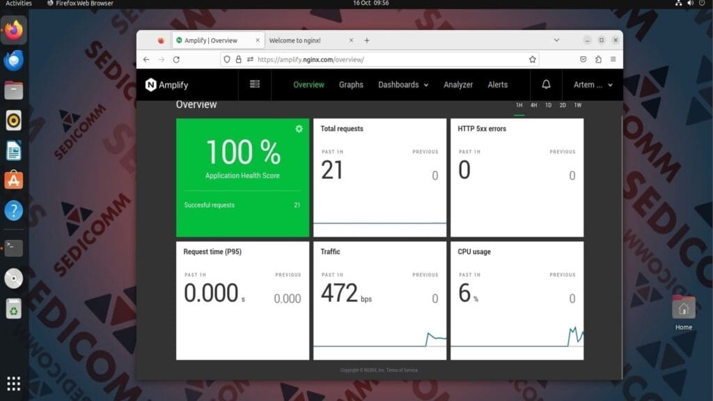 overview nginx amplify