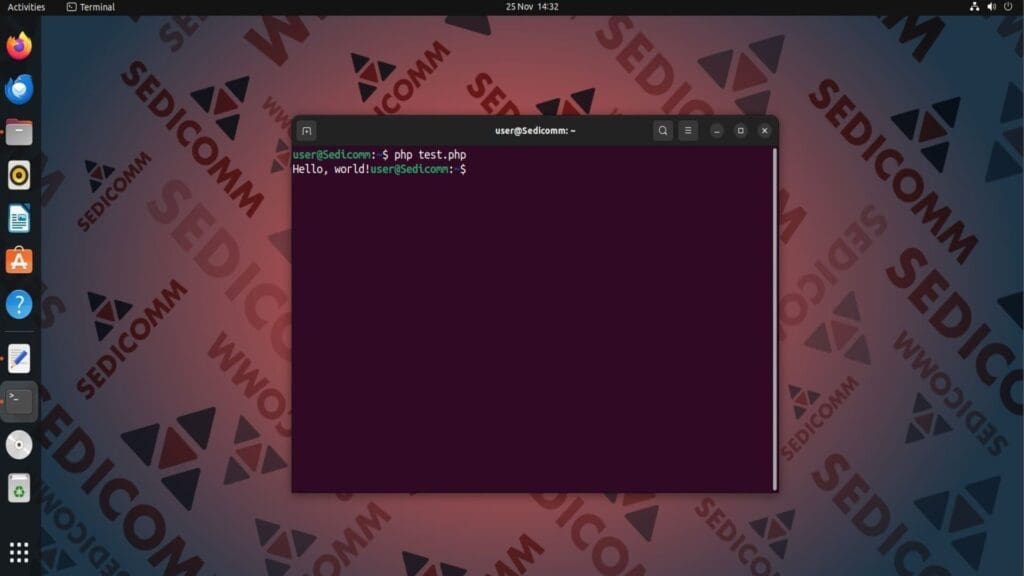 php test