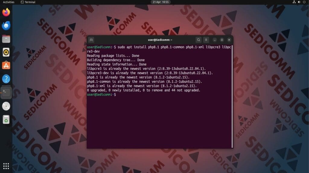 install dependencies