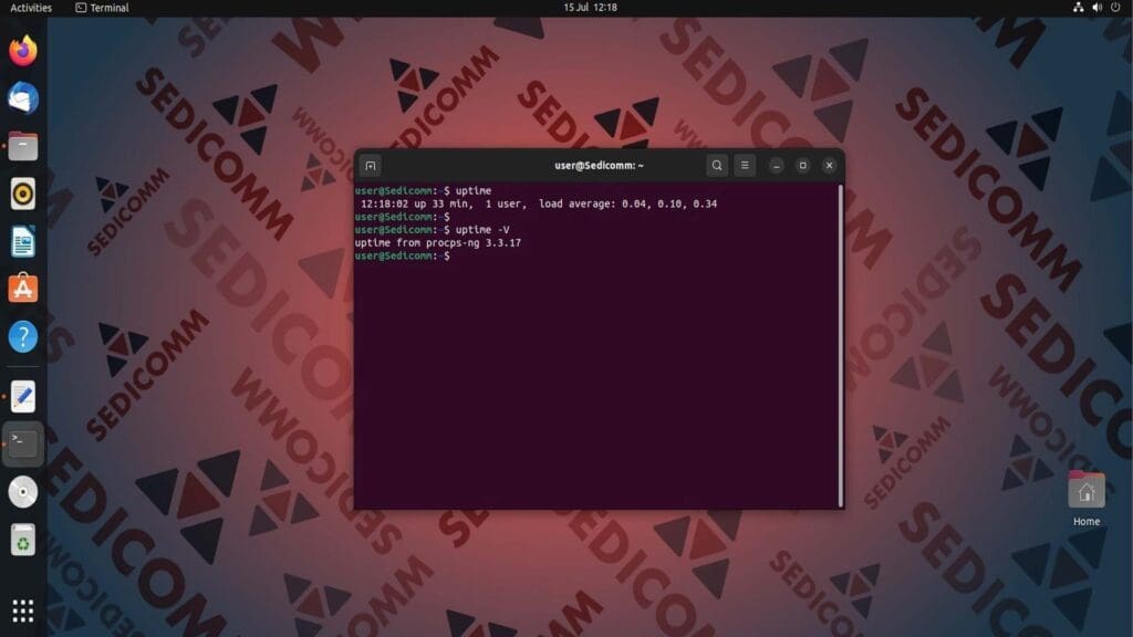 uptime