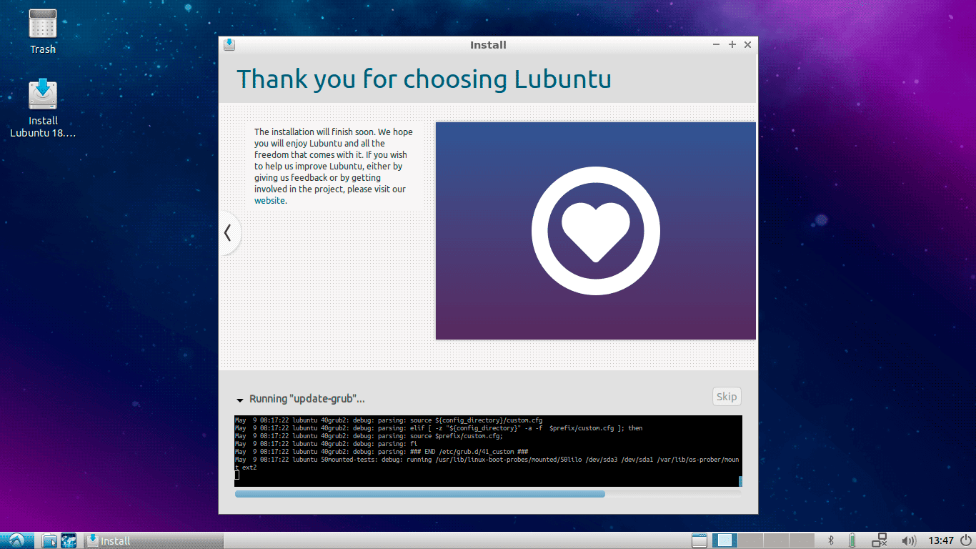 Lubuntu-Installation