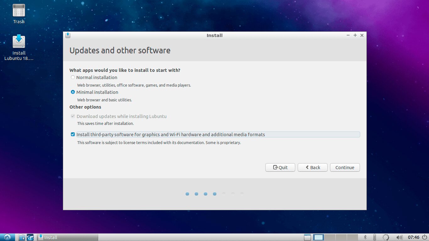 Select-Lubuntu-Software-Updates