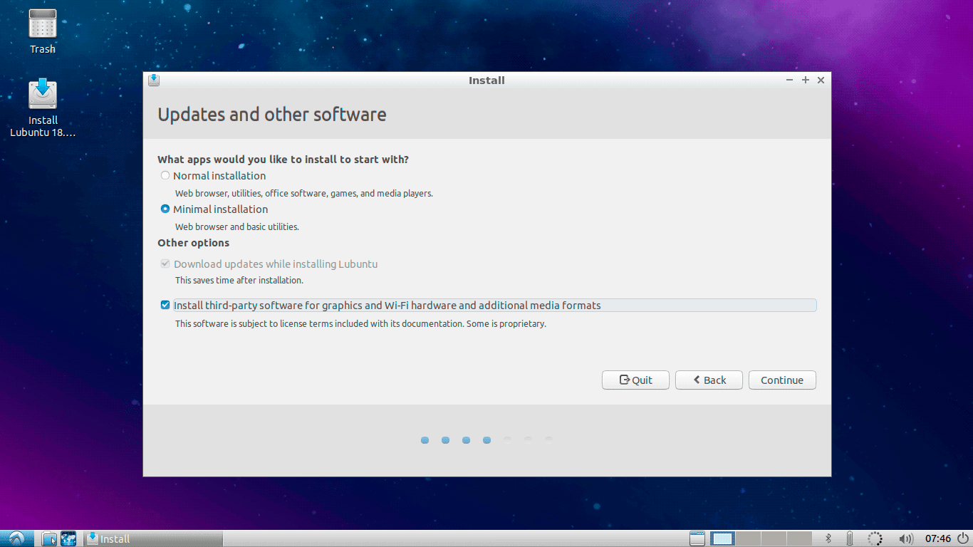 Select-Lubuntu-Software-Updates