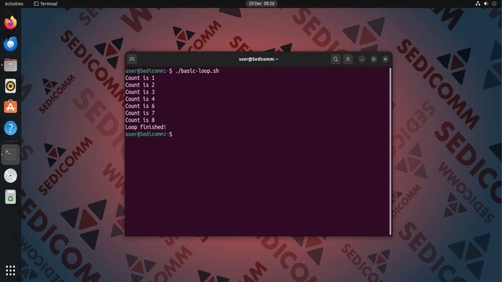 until continue break execute