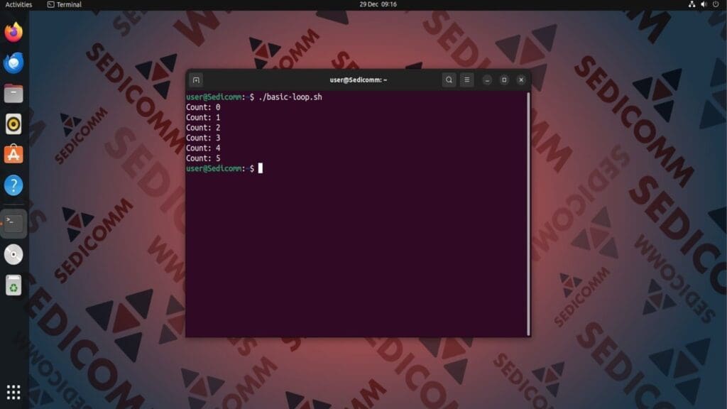 until counter execute
