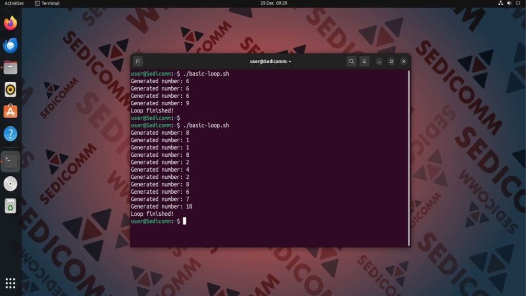 until random execute