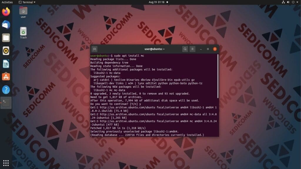 install