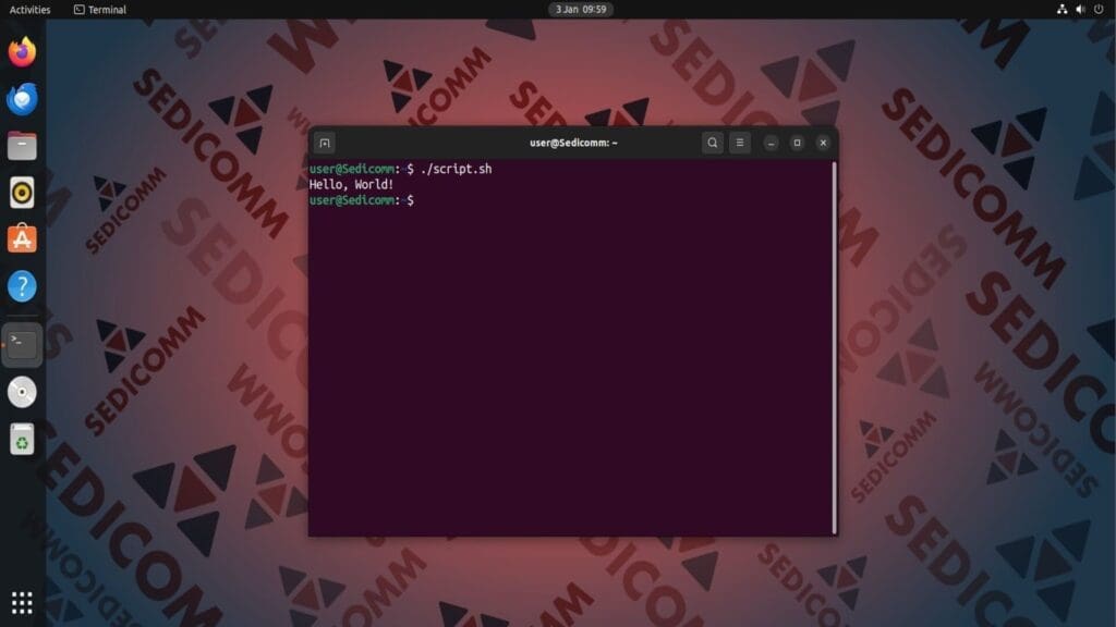using += operator exec