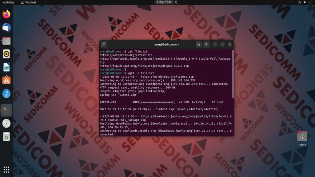 wget-file