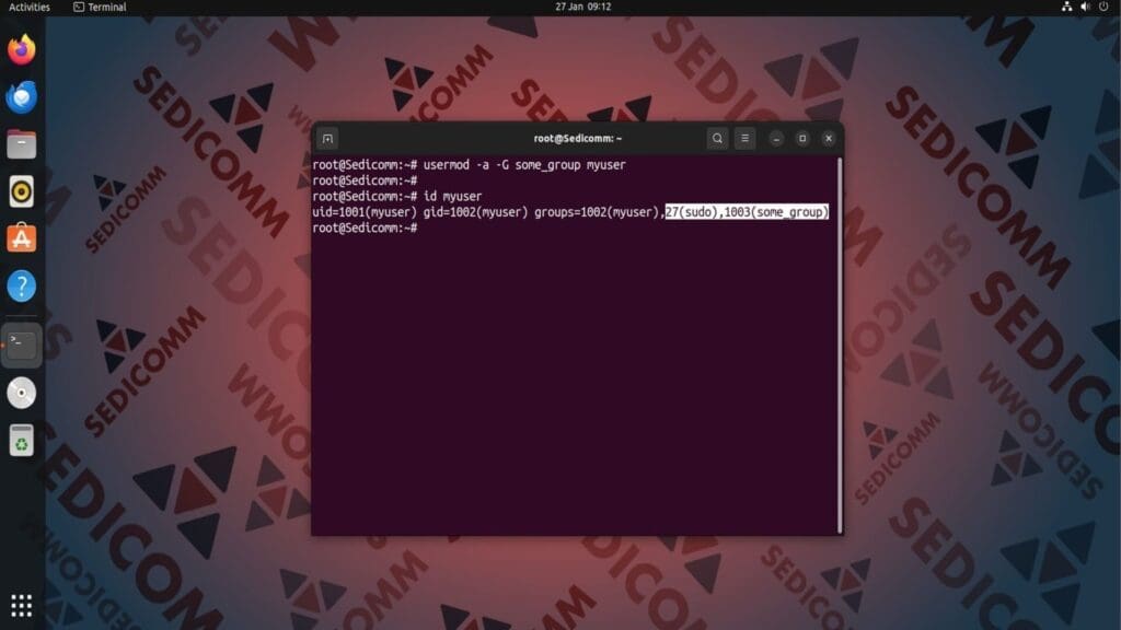 append user in new additional group