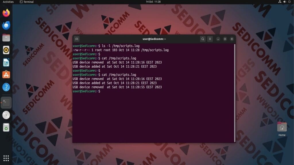cat scripts log