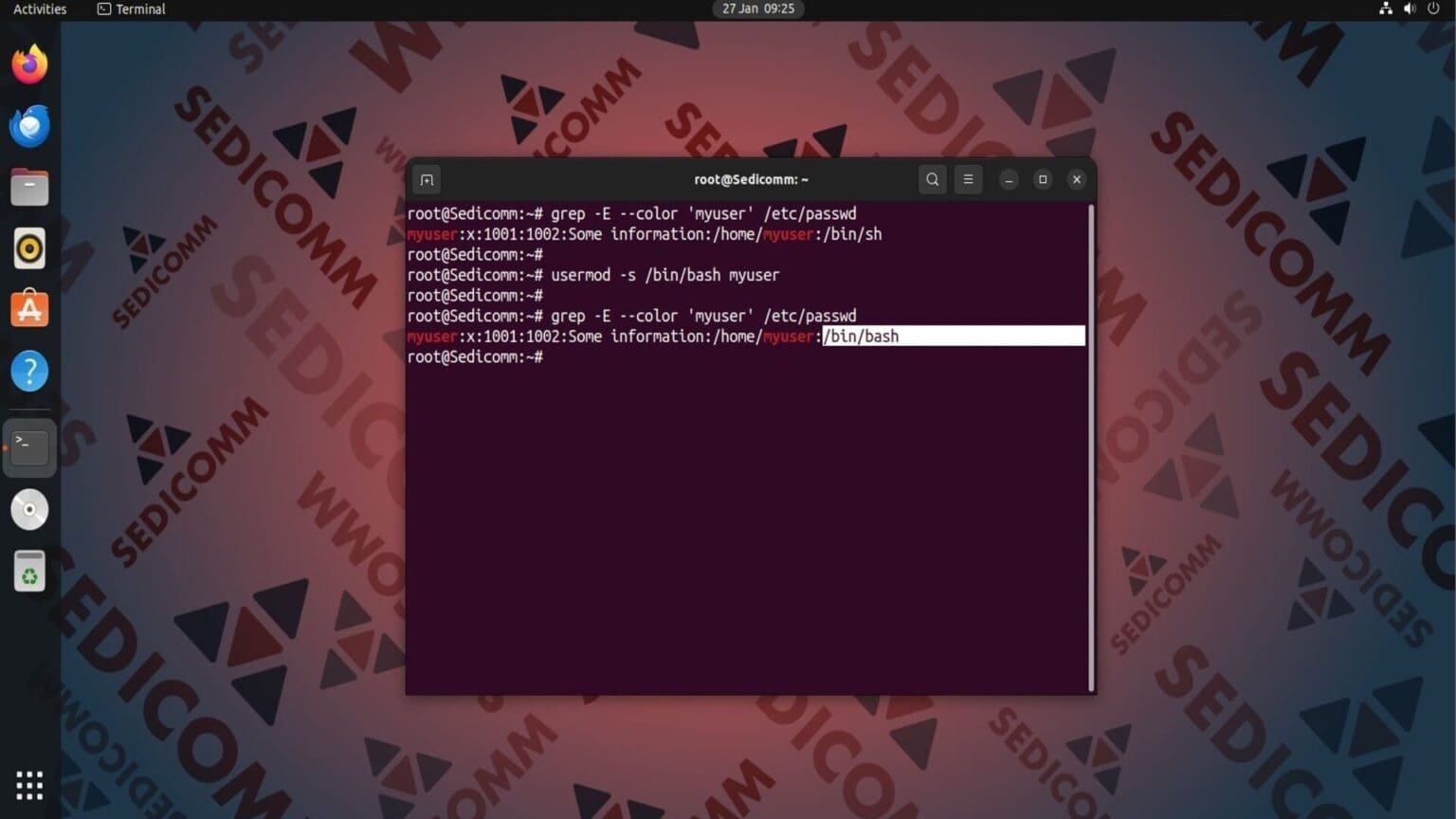 User Mod Команда usermod в Linux с примерами