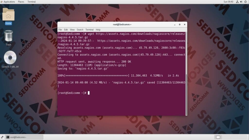 download nagios core