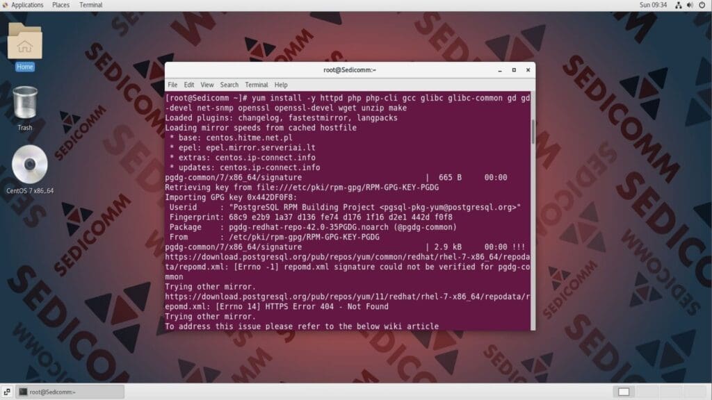install software dependencies