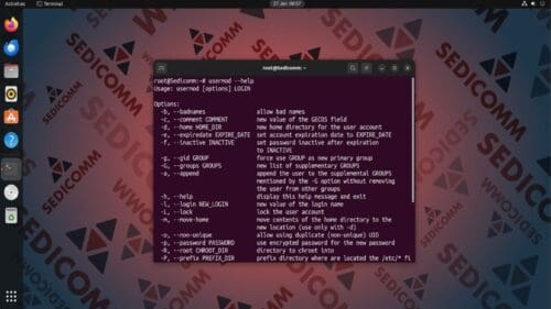 Man Usermod Команда usermod в Linux с примерами