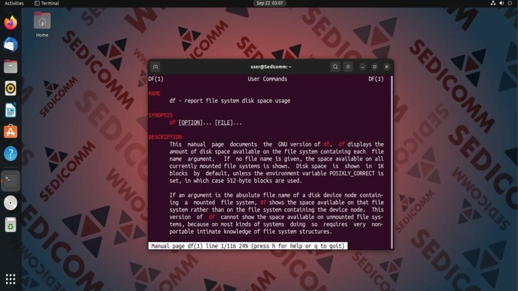 color command and headings