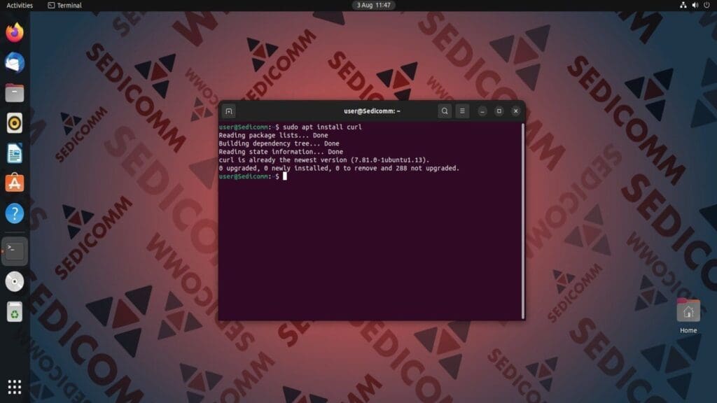 curl install