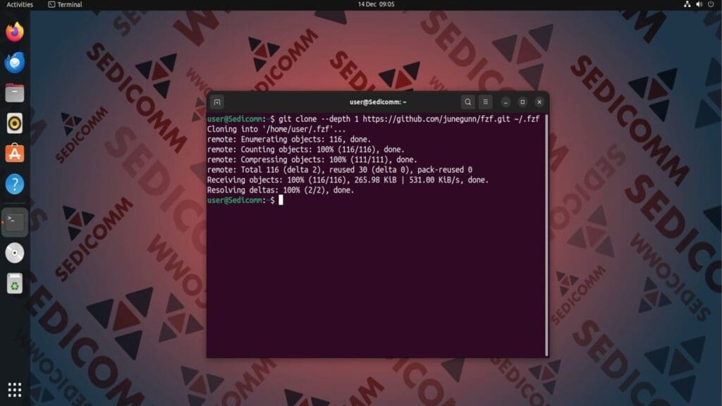git clone
