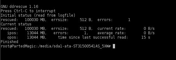 Ddrescue Data Recovery Tool