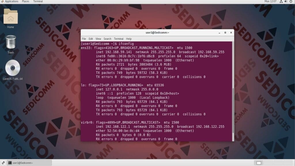 ifconfig