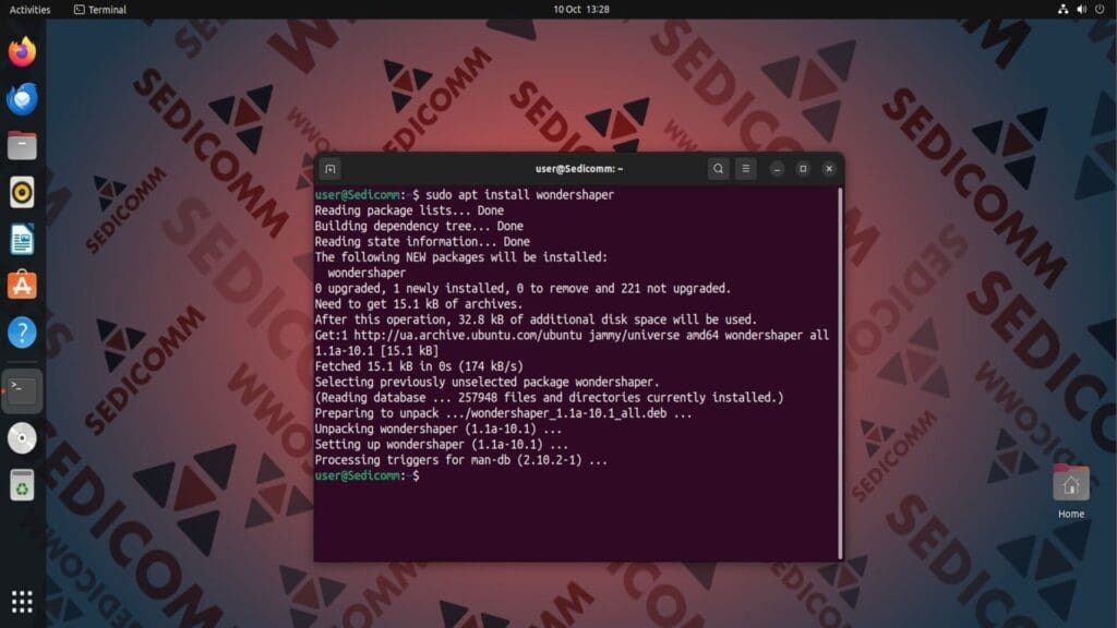 install