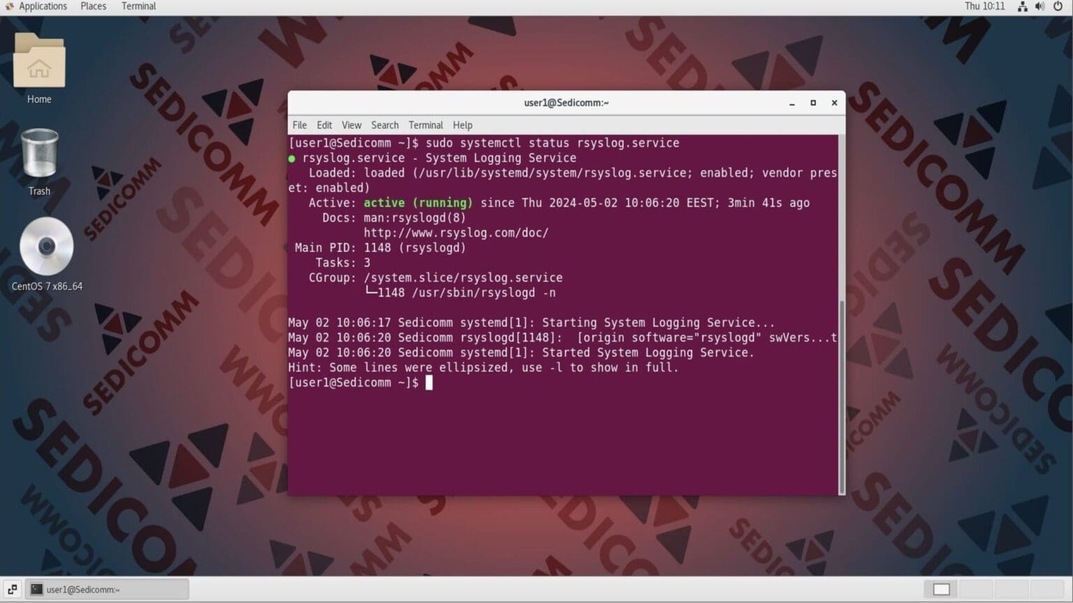 Как настроить сервер журналов с rsyslog в CentOS Linux