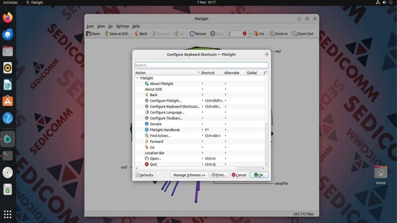 Как установить Filelight в Linux